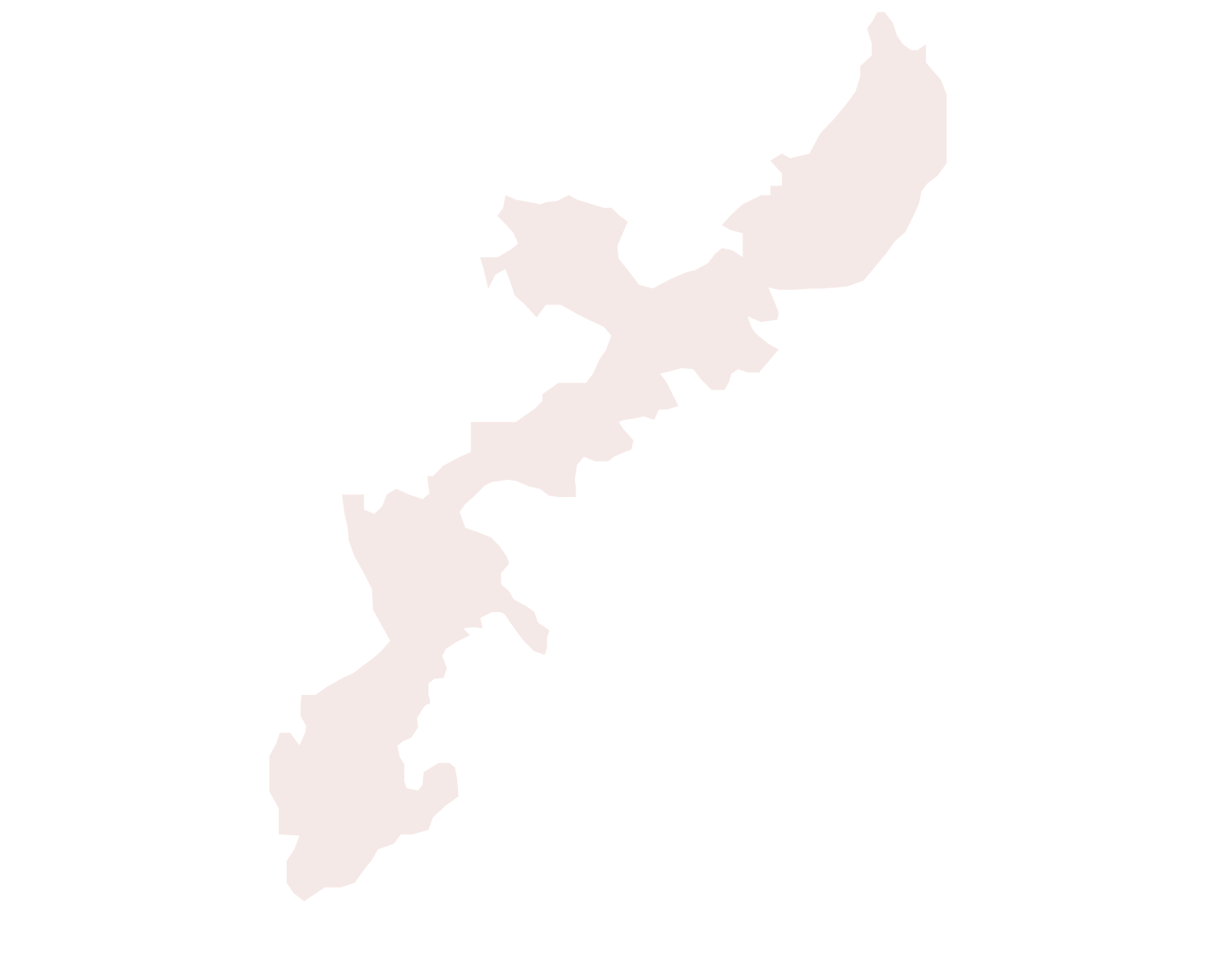 沖縄の地図
